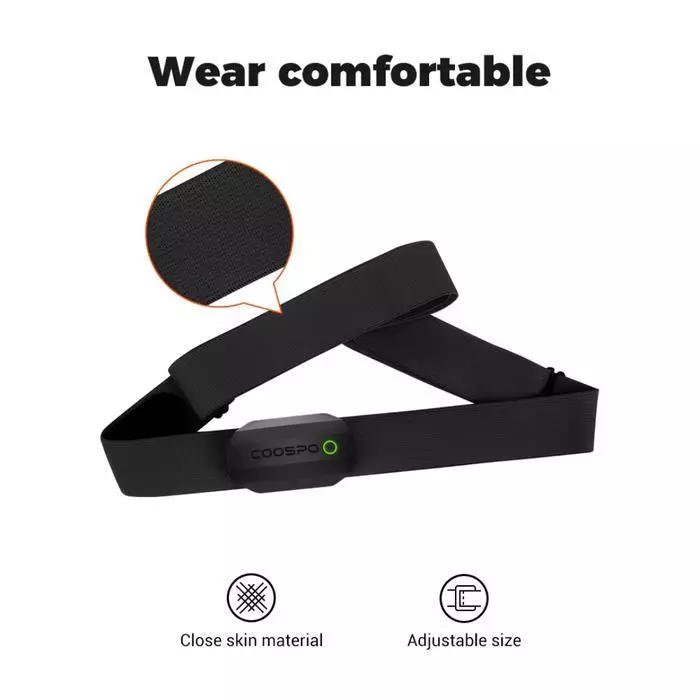 CooSpo H808S Chest Strap Heart Rate Monitor